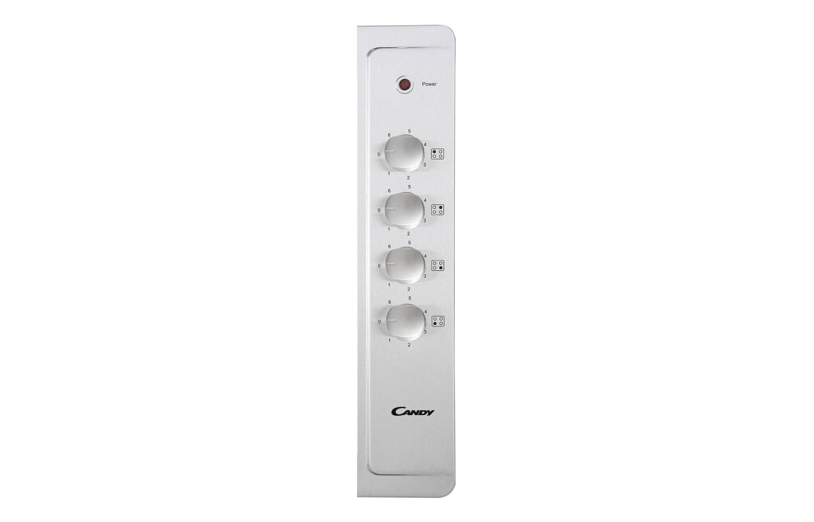 Candy CLE64KX 60cm Electric Solid Plate Hob - St/Steel - Image 2