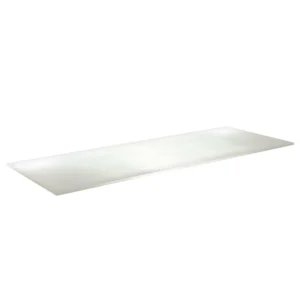 Carino High Pressure Laminate Worktop (1210x460x10mm) - White Slate