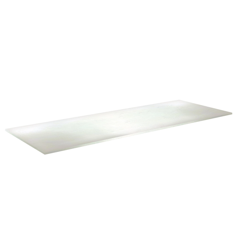Carino High Pressure Laminate Worktop (1210x460x10mm) - White Slate