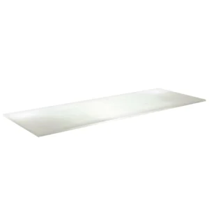 Carino High Pressure Laminate Worktop (610x460x10mm) - White Slate