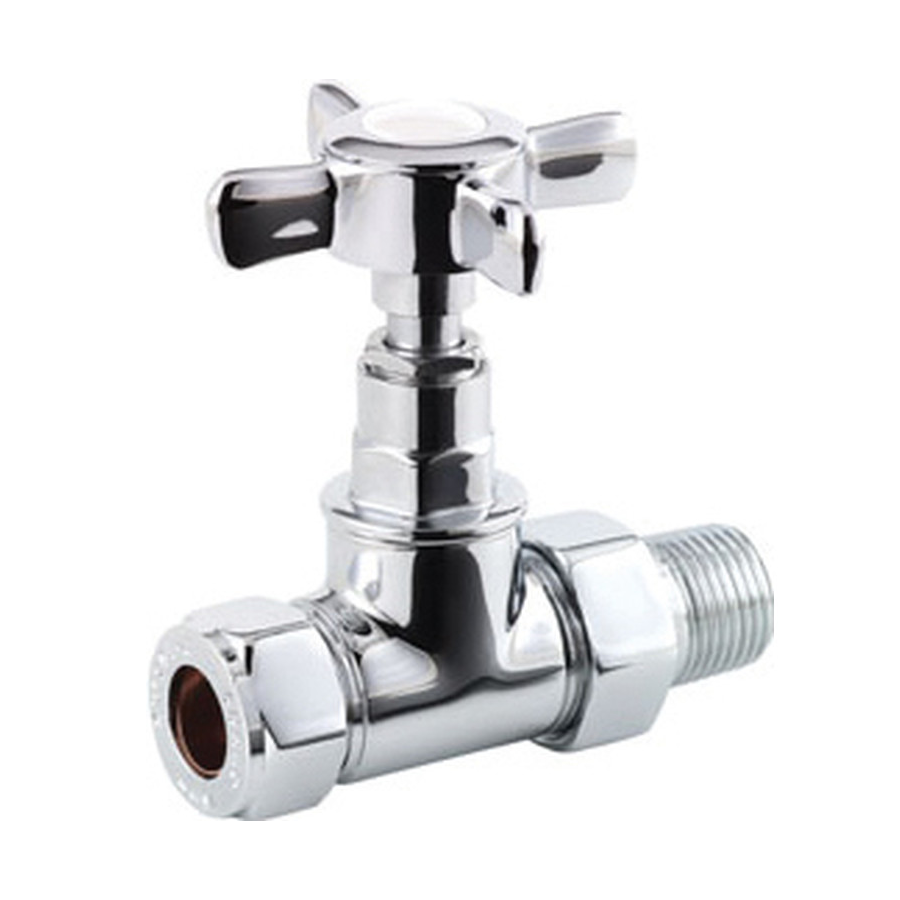 Crosshead Radiator Valves - Straight