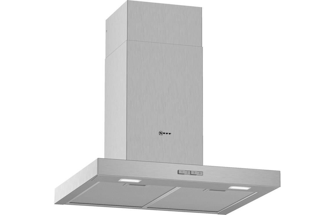 Neff N30 D62BBC0N0B 60cm T-Shape Box Chimney Hood - St/Steel