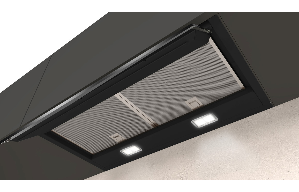 Neff N70 D65XAM2S0B 60cm Integrated Hood - Black - Image 4