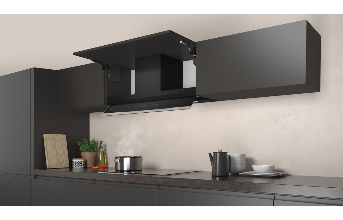 Neff N70 D95XAM2S0B 90cm Integrated Hood - Black - Image 7