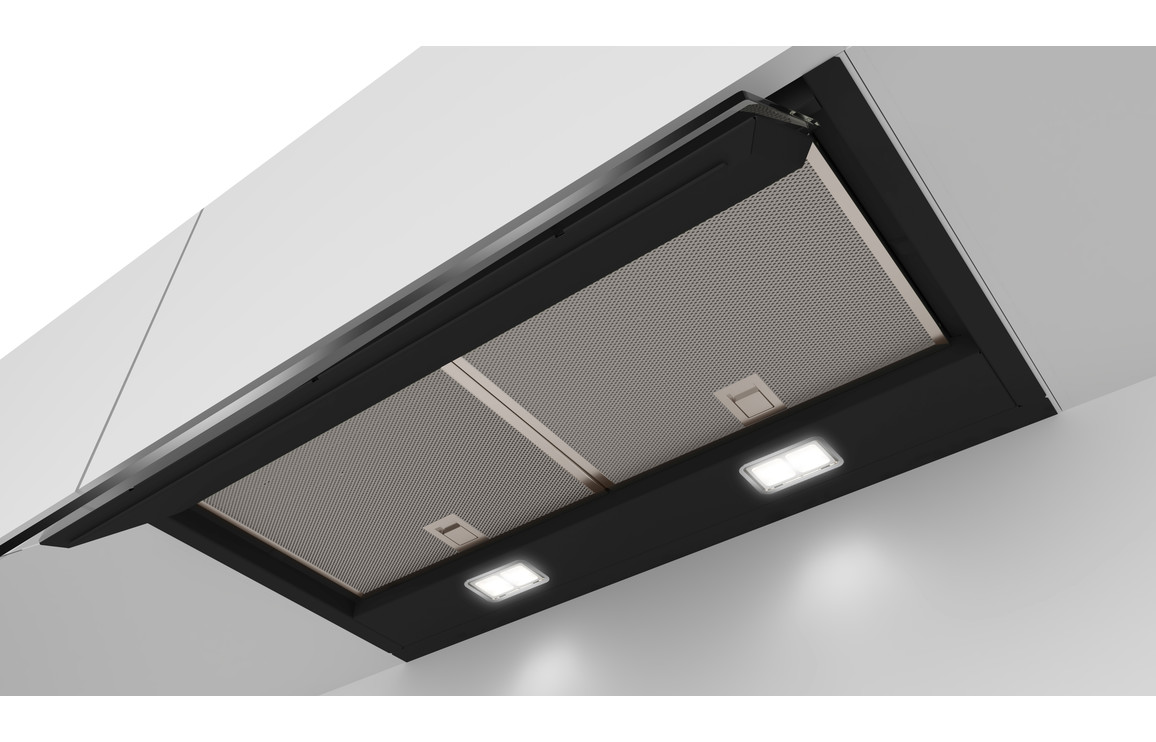 Bosch Series 6 DBB67AM60B 60cm Integrated Hood - Black - Image 4