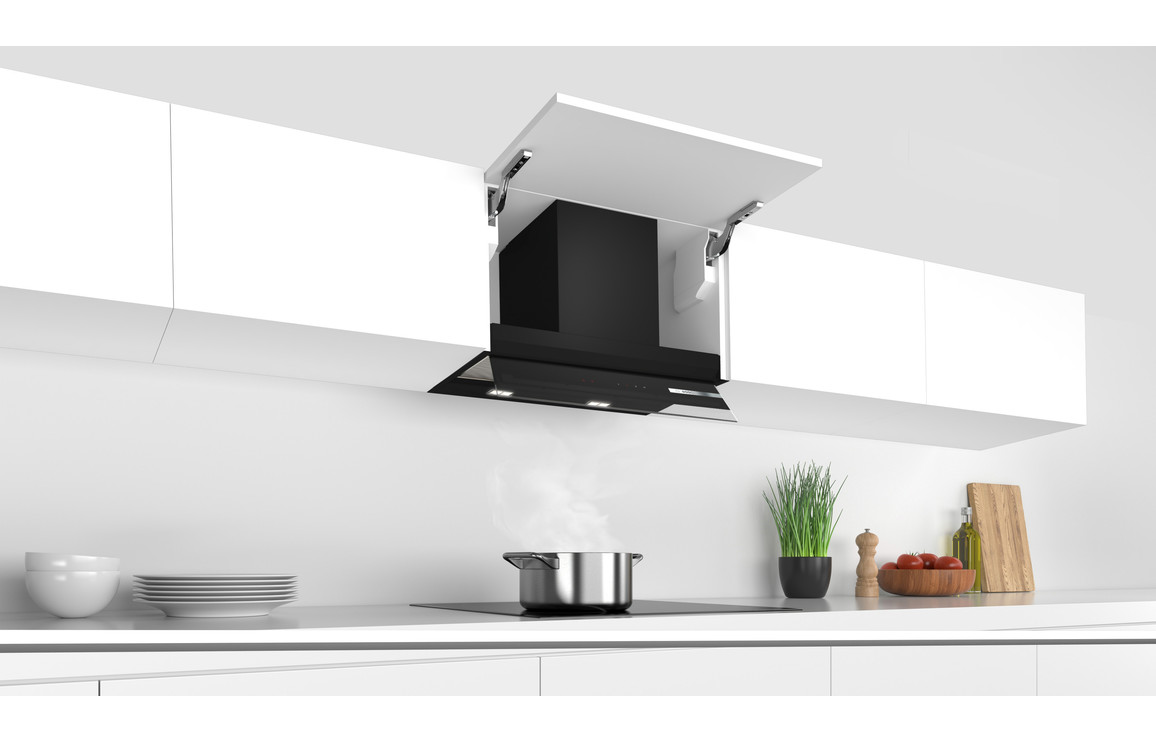 Bosch Series 6 DBB67AM60B 60cm Integrated Hood - Black - Image 7