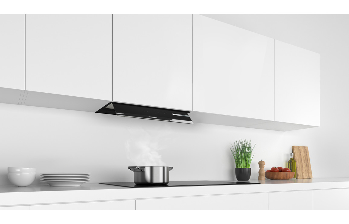 Bosch Series 6 DBB67AM60B 60cm Integrated Hood - Black - Image 6