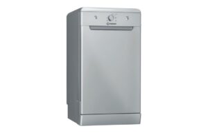 Indesit DF9E 1B10 S UK F/S 9 Place Slim Dishwasher - Silver