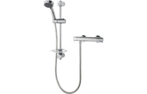 Triton Dene Cool-Touch Thermostatic Bar Mixer Shower - Chrome
