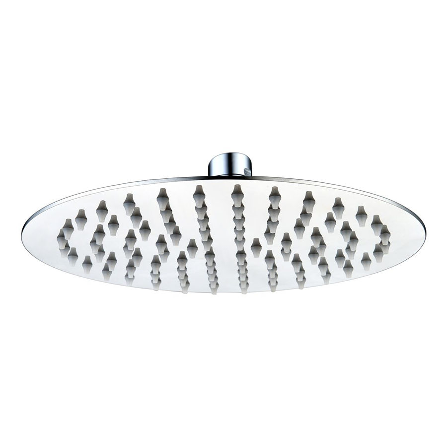 200mm Round Ultraslim Showerhead - St/Steel