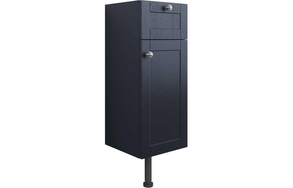 Benita 300mm 1 Drawer 1 Door Base Unit - Indigo Ash