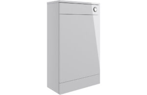 Volta 500mm Floor Standing WC Unit - Grey Gloss