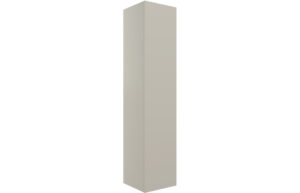 Statement 350mm Wall Hung 1 Door Tall Unit - Matt Latte