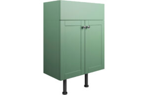 Benita 500mm 2 Door Basin Unit - Matt Sage Green