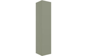 Statement 350mm Wall Hung 1 Door Tall Unit - Matt Olive Green