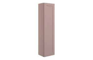 Mayfair 300mm Wall Hung 1 Door Tall Unit - Matt Peony