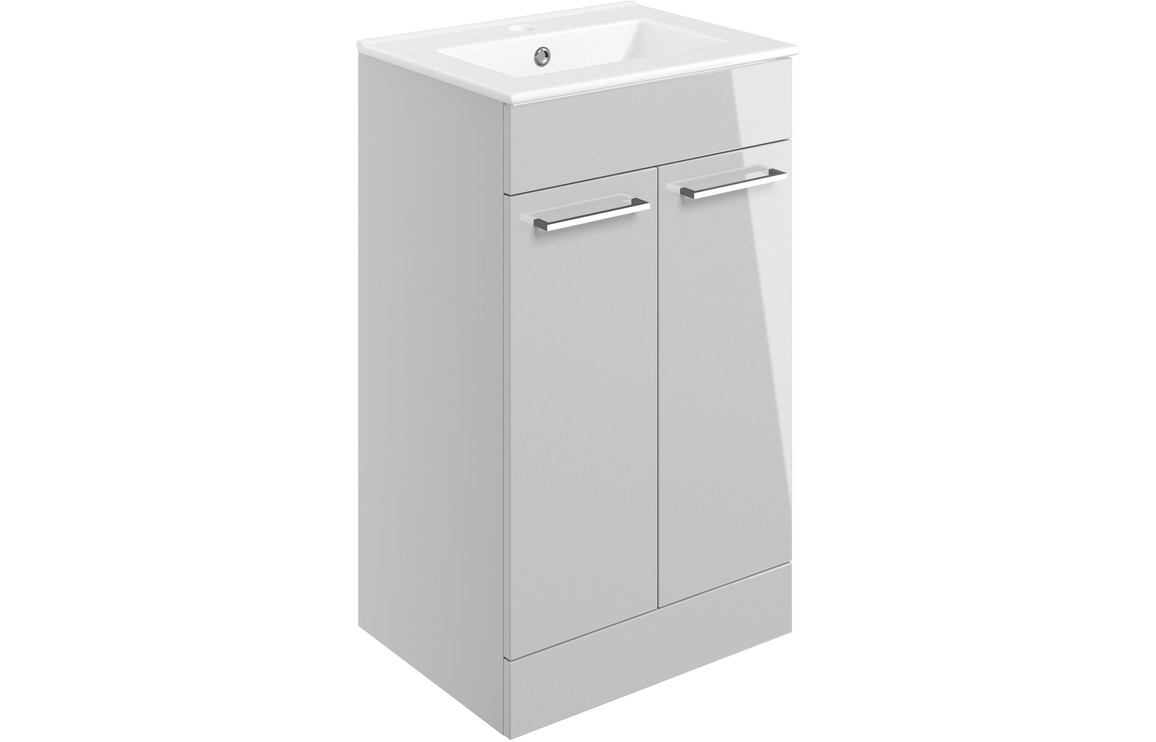 Volta F/S Furniture Pack Grey Gloss w/Black Finishes 510mm - Image 3