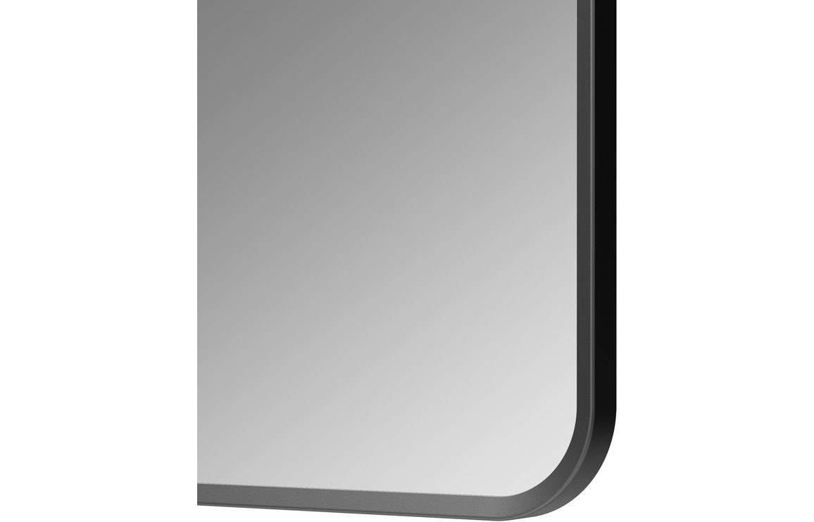 Kenji 600x800mm Rectangle Mirror - Matt Black - Image 2