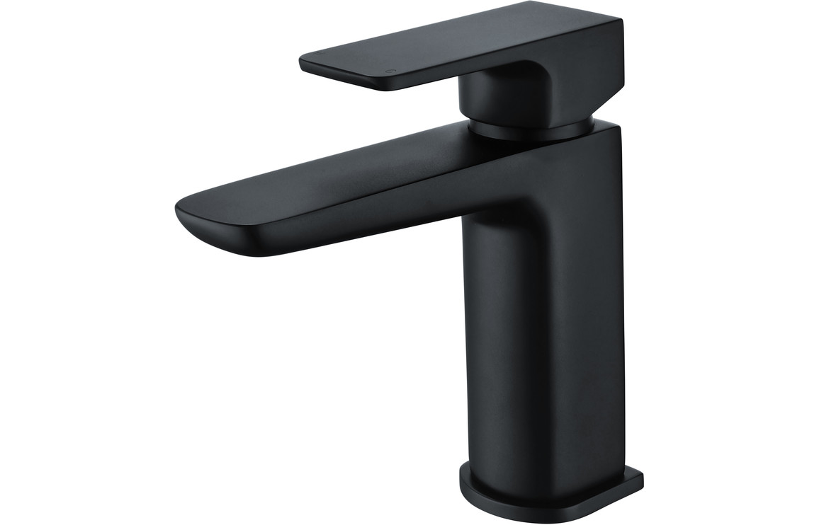 Berio Basin Mixer & Waste - Matt Black