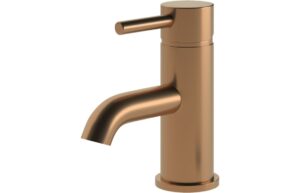 Pescara Cloakroom Basin Mixer & Waste - Brushed Bronze