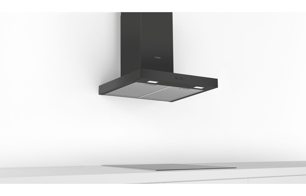 Bosch Series 2 DWB66BC60BÂ 60cm T-Shape Box Chimney Hood - Black - Image 5