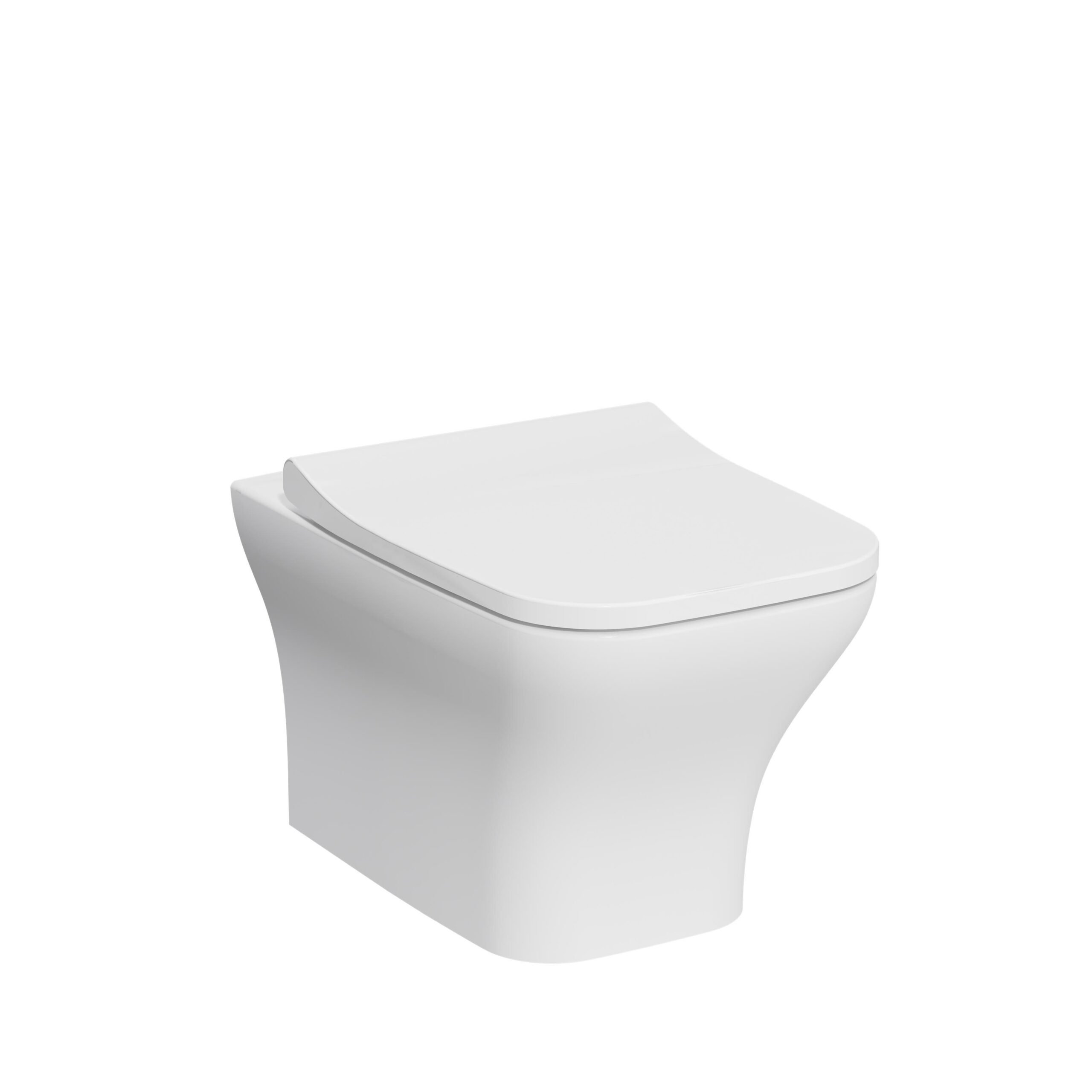 Eklipse Square Rimless Wall Hung Pan