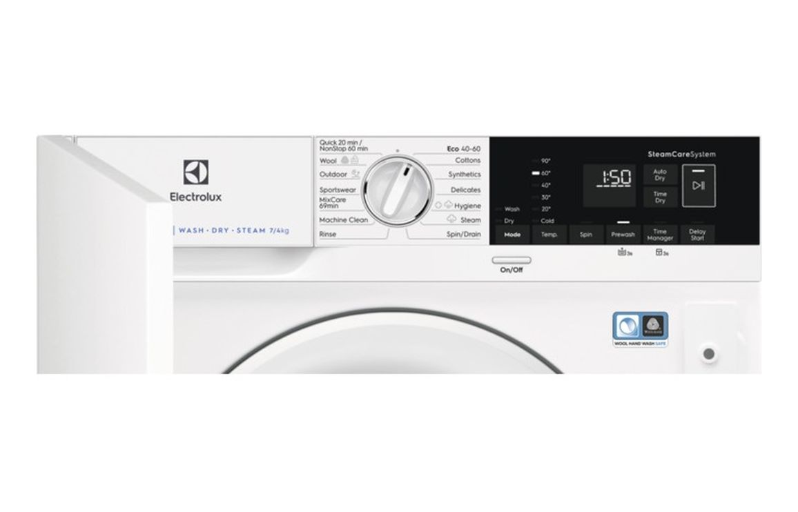 Electrolux EWD746PCBI B/I 7/4kg 1600rpm Washer Dryer - Image 2