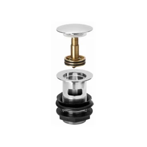 Easy Cleaning Basin Waste CP (Slotted) with Remove Clic-clac