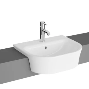 Eklipse 55cm 1th Semi Recessed Basin