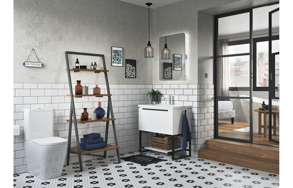 Tilia Rimless Close Coupled Fully Shrouded Comfort Height WC & Soft Close Seat - Image 4