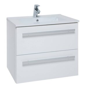 Purity Wall Mounted 2 Drawer WHITE 600*500*450