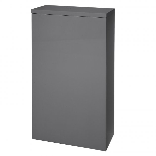 Purity 505mm WC Unit Storm Grey Gloss - Image 2