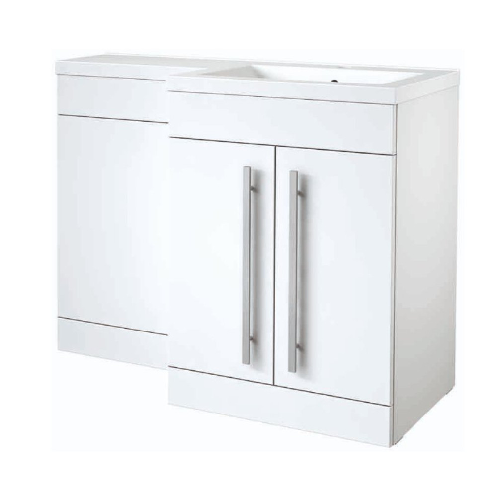 Matrix 1100mm L Shaped Basin Left Hand