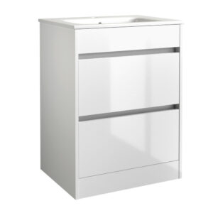 City 600x460mm Floor Standing Unit White