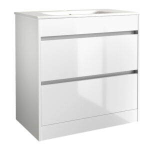 City 800x460mm Floor Standing Unit White