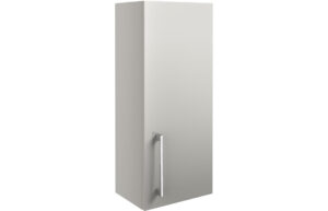 Alba 300mm Wall Unit - Light Grey Gloss