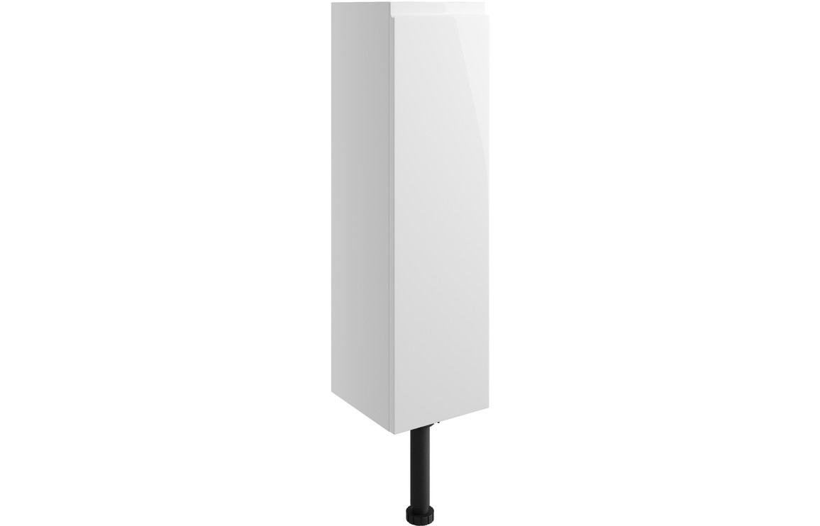 Valesso 200mm Toilet Roll Holder - White Gloss