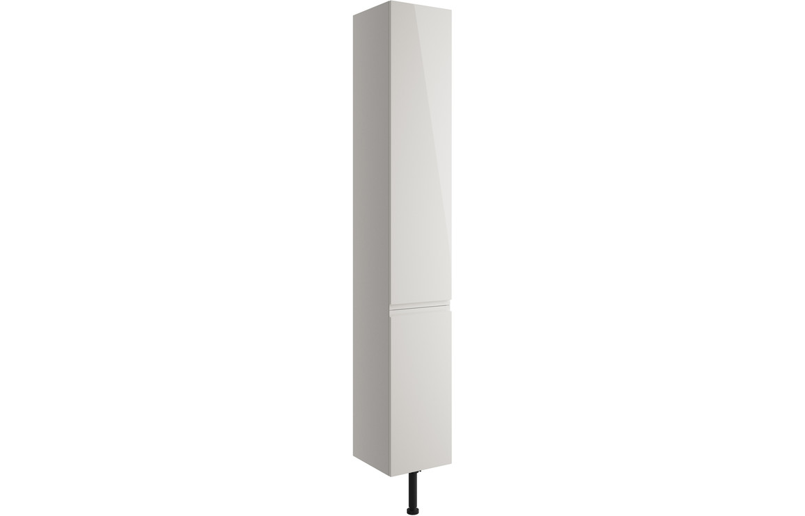 Valesso 300mm Tall Unit - Pearl Grey Gloss