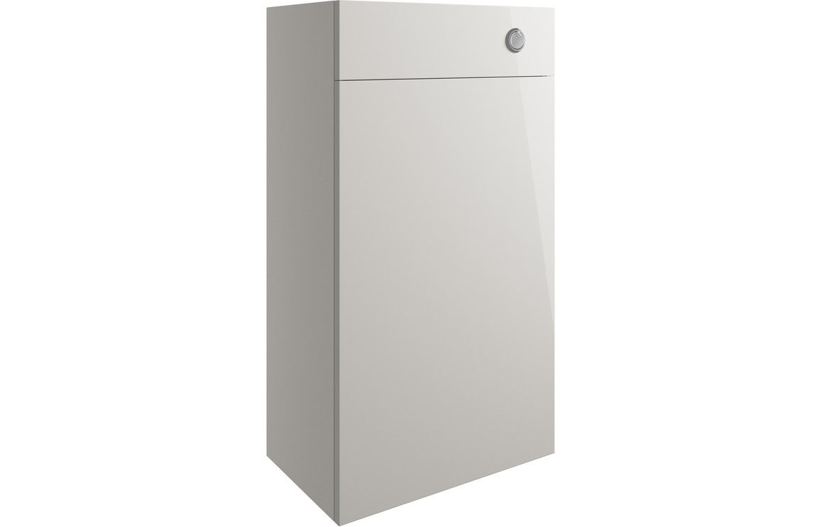 Valesso 500mm WC Unit - Pearl Grey Gloss