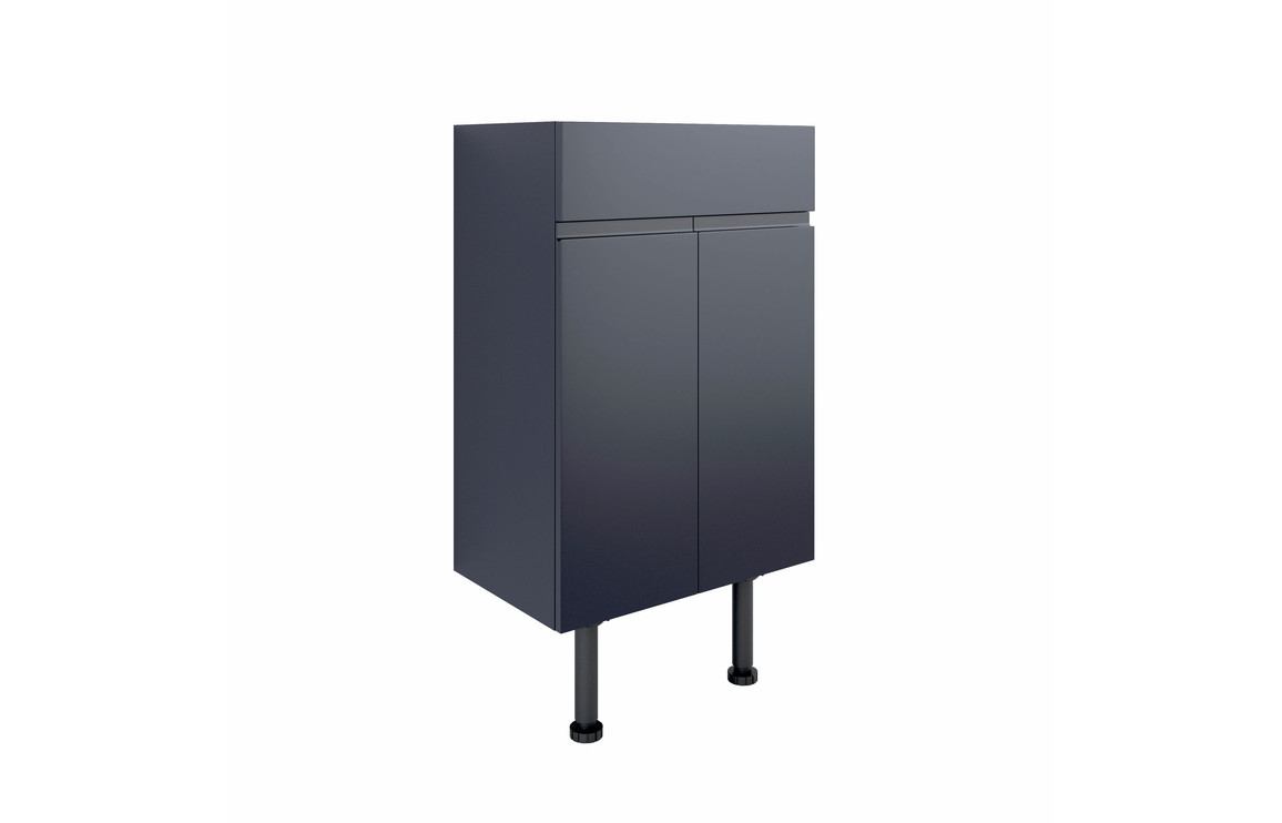 Valesso 500mm 2 Door Basin Unit - Matt Indigo Blue