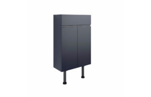 Valesso 500mm Slim 2 Door Basin Unit - Matt Indigo Blue