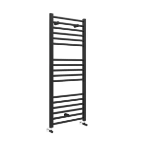 Grada Straight 30mm Ladder Radiator (500x1200x30mm) - Matt Black