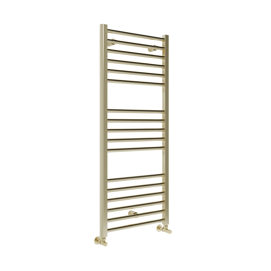 Grada Straight 30mm Ladder Radiator (500x1600x30mm) - Brushed Brass