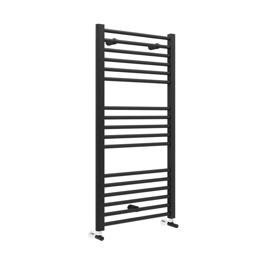 Grada Straight 30mm Ladder Radiator (600x1200x30mm) - Matt Black