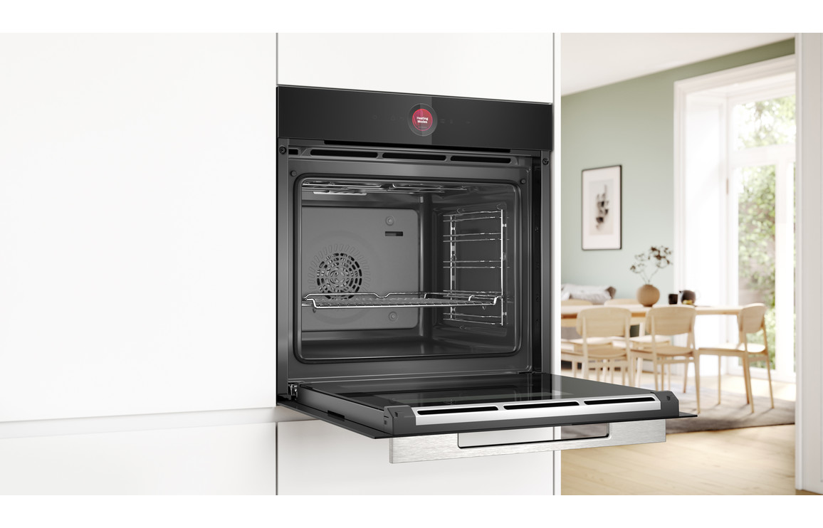 Bosch Series 8 HBG7341B1B Single Electric Oven - Black - Image 5