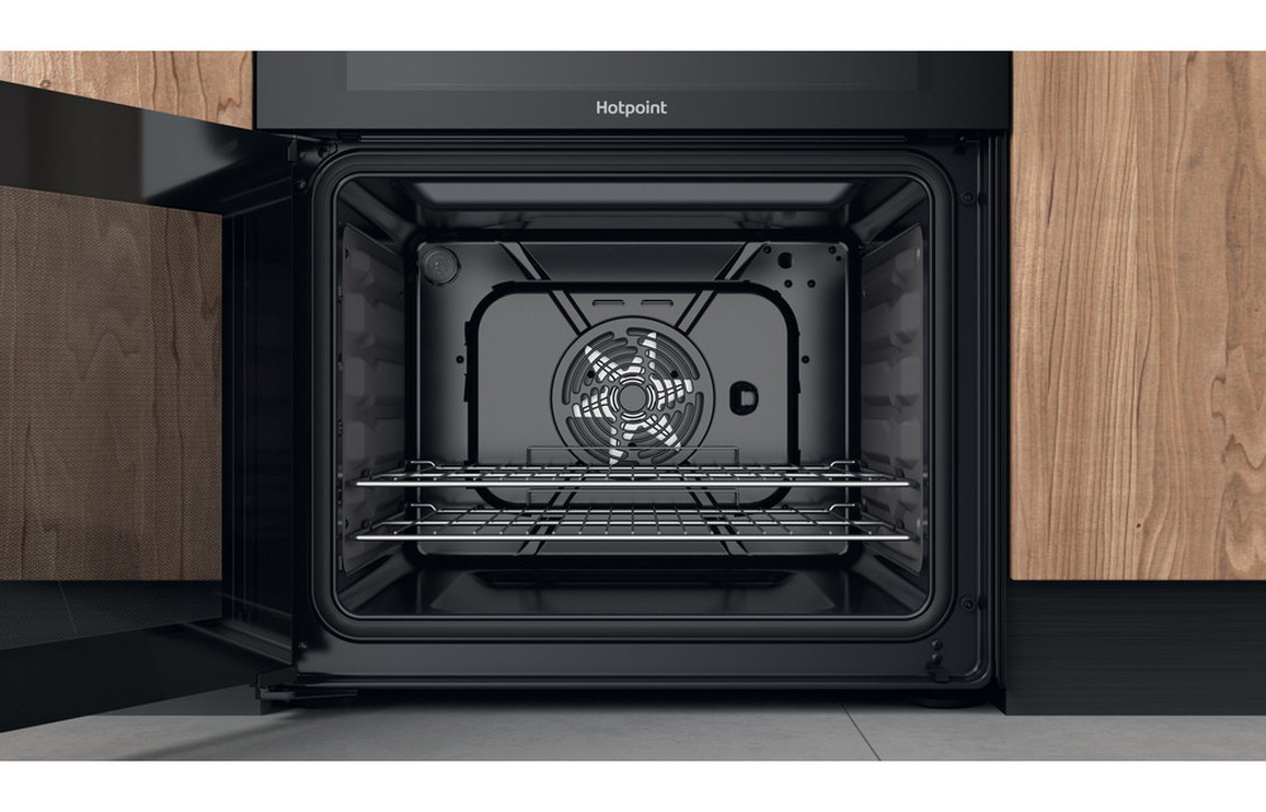 Hotpoint HDM67V92HCB/UK Electric Cooker - Black - Image 5