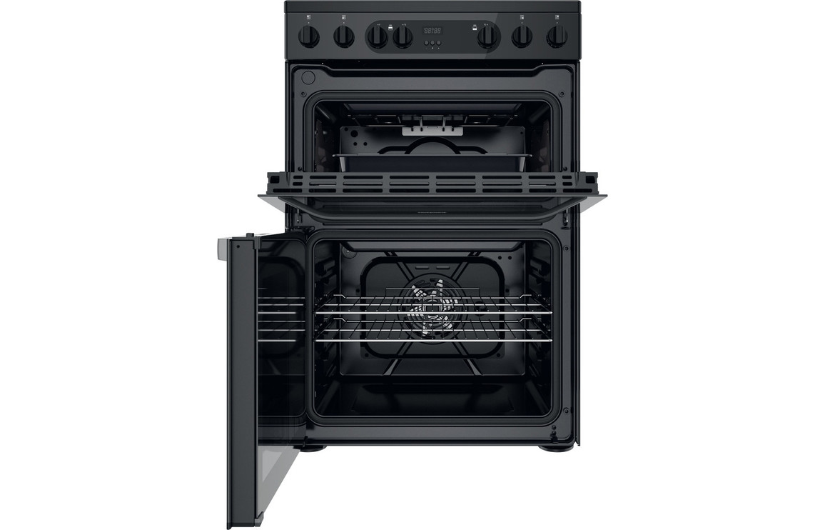 Hotpoint HDM67V9CMB/UK Electric Cooker - Black - Image 2