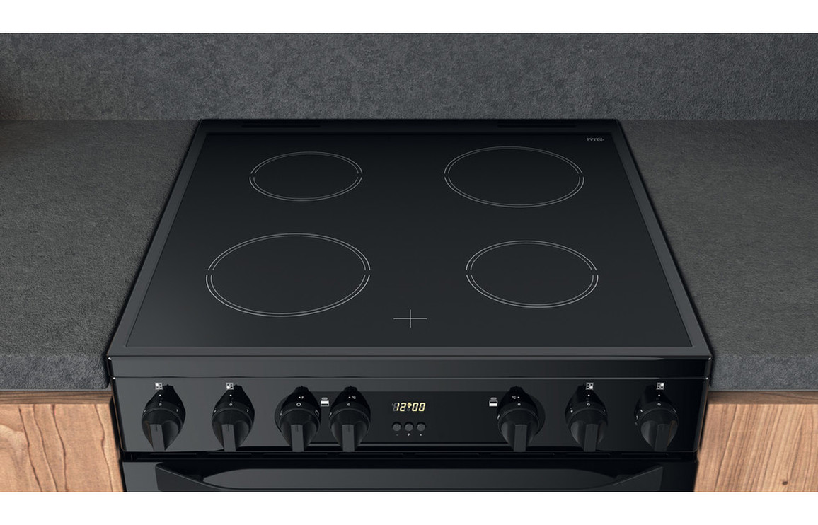 Hotpoint HDM67V9CMB/UK Electric Cooker - Black - Image 4