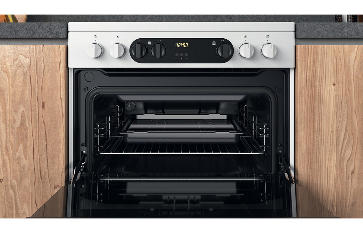 Hotpoint HDM67V9CMW/U Electric Cooker - White - Image 4
