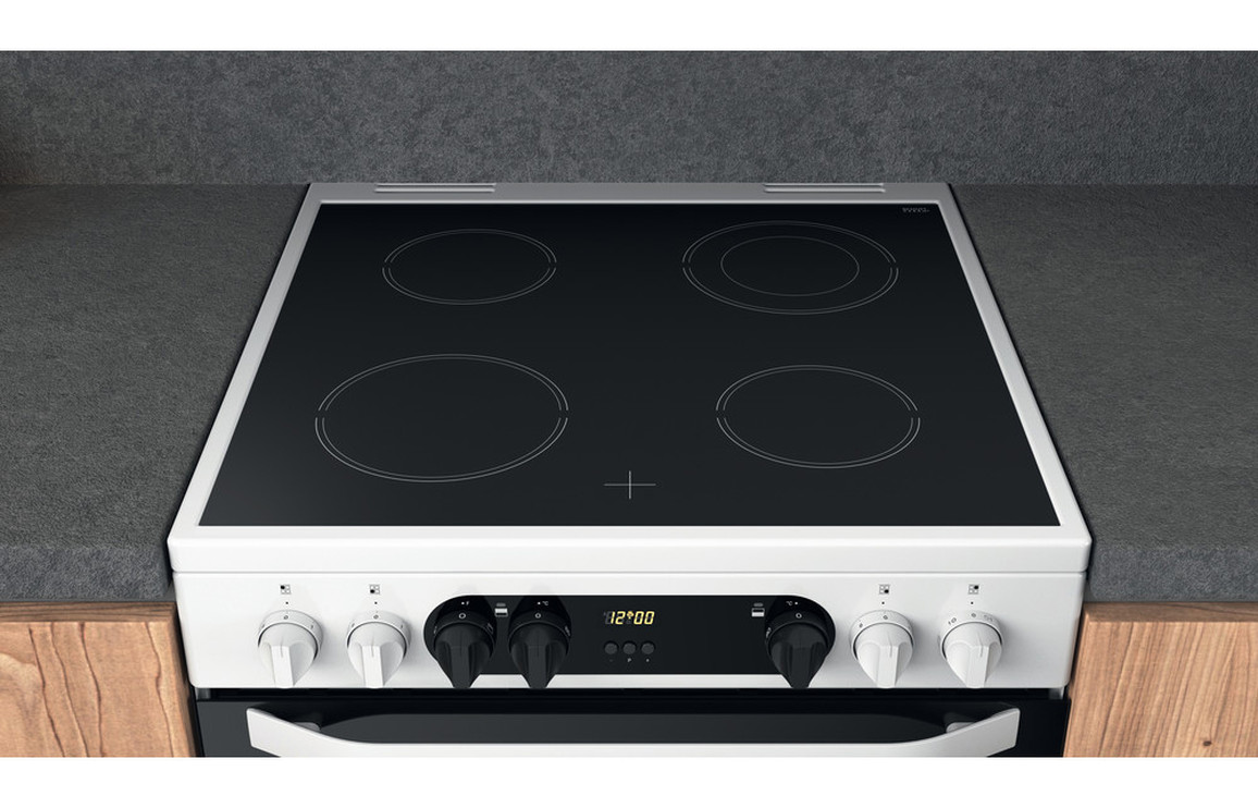 Hotpoint HDM67V9CMW/U Electric Cooker - White - Image 3